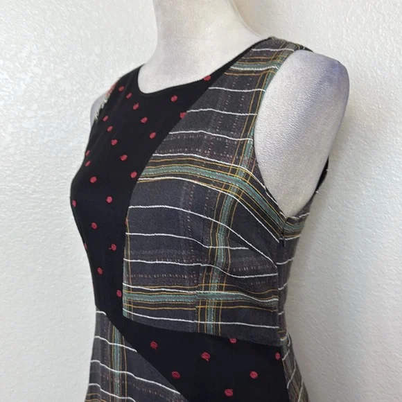 Anthropologie X Mauve Patterned Bliss Dress Size 6 NWOT - Picture 9 of 10